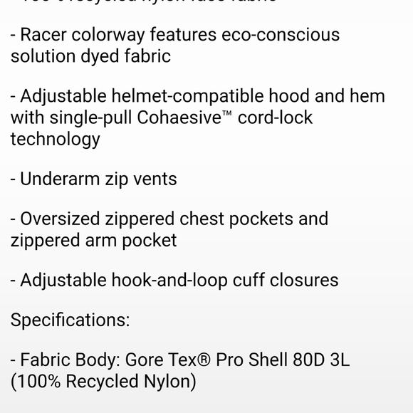 Mountain Hardware Exposure 2 Gore-Tex Pro Jacket - Picture 15 of 15